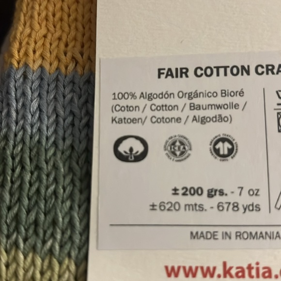 Child Size Cotton knit Rainbow sweater - Picture 2 of 2